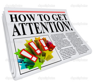 grab attention