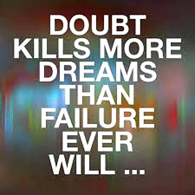 doubt not failure