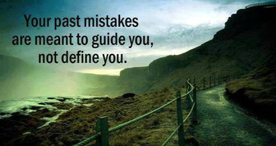 past mistakes guide you