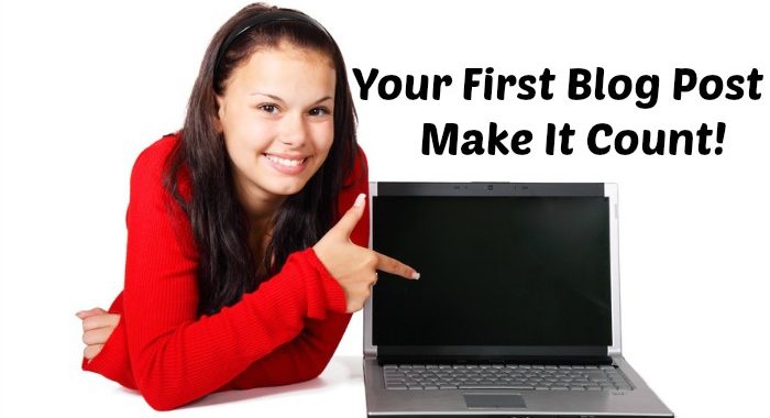 your first blog post